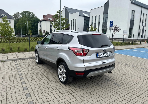 Ford Escape cena 74900 przebieg: 129000, rok produkcji 2019 z Nysa małe 137